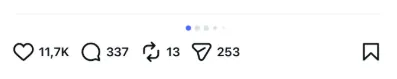 Instagram insights showing client account reach growth (result 41)